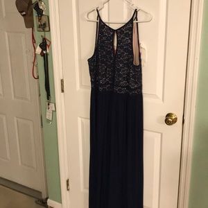 Ladies navy blue formal